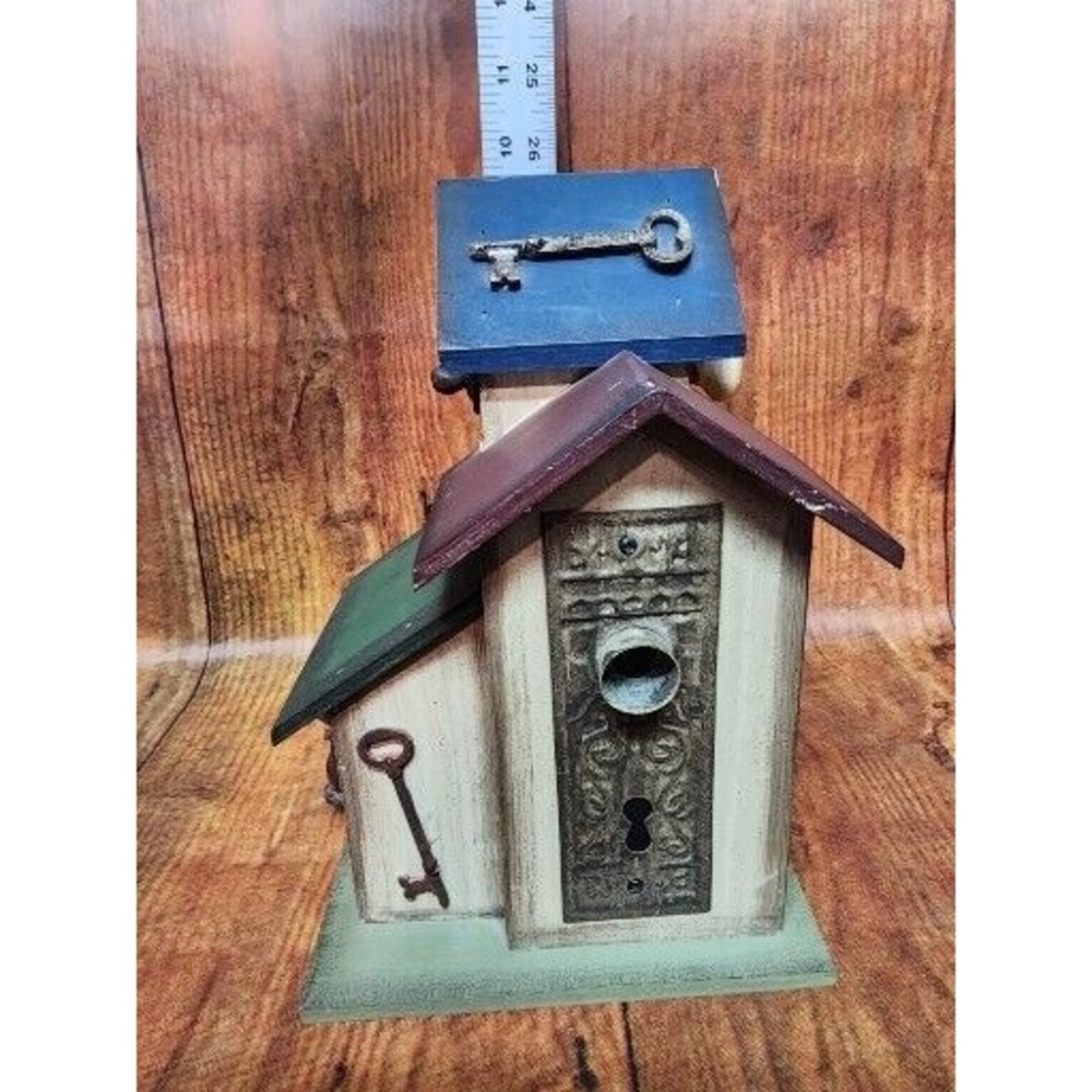 Vintage Rustic Wooden House Made By Ohio Wholesale Inc. Preowned